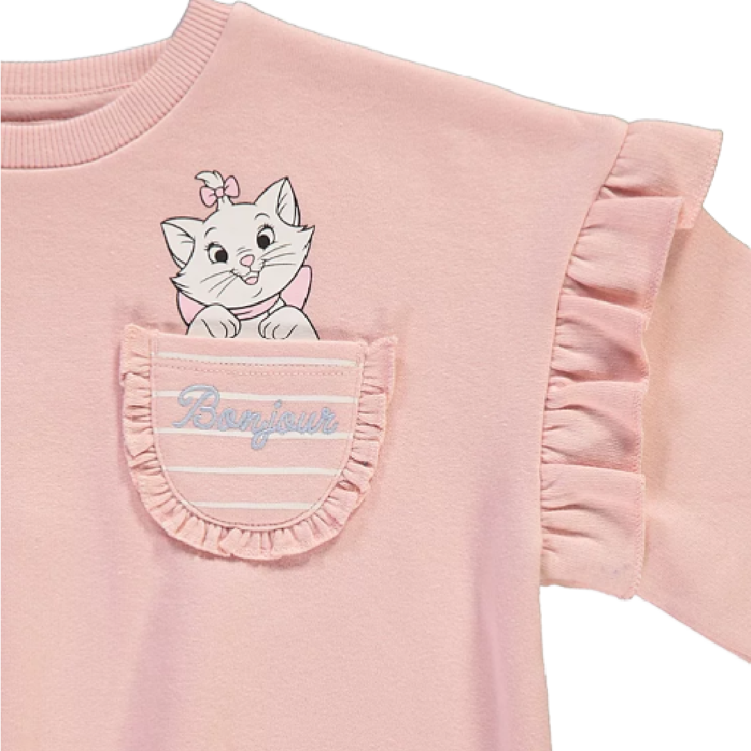 The Aristocats | Pink Marie Sweatshirt & Leggings Set | Little Gecko
