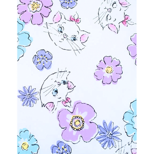 The Aristocats | Marie Floral Single Bed Quilt Cover Set | Little Gecko