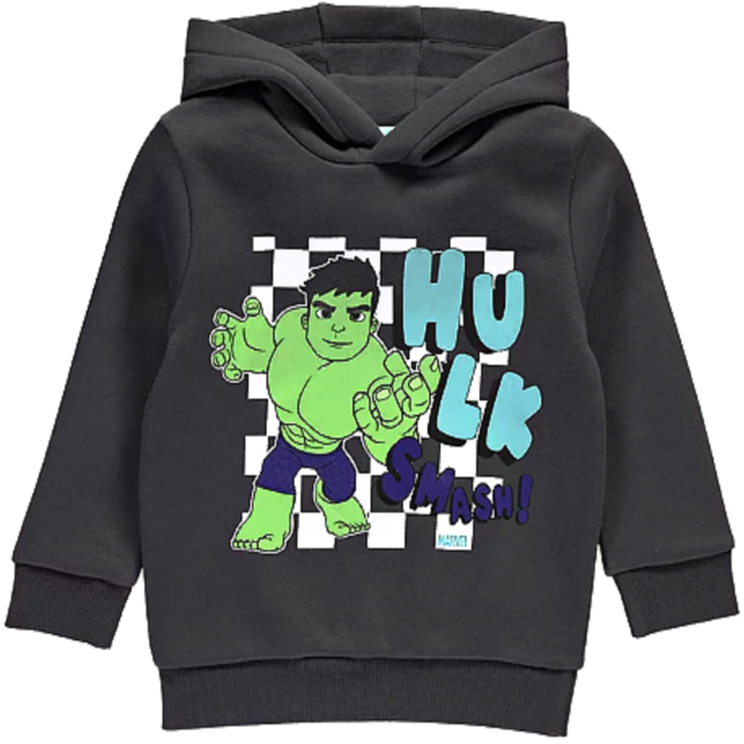 The Avengers | Hulk Hooded Sweatshirt | Little Gecko