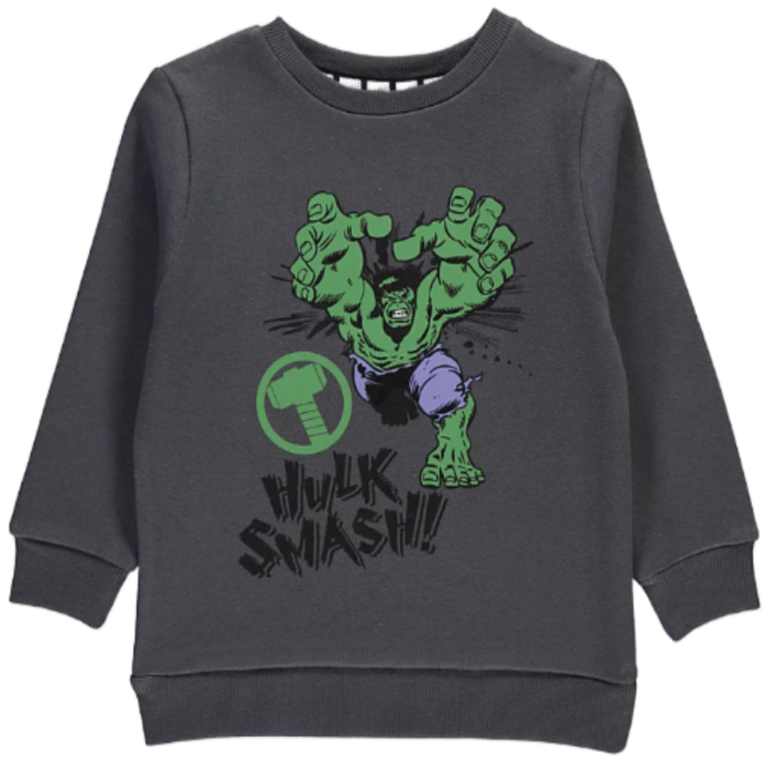 The Avengers | Hulk Sweatshirt | Little Gecko