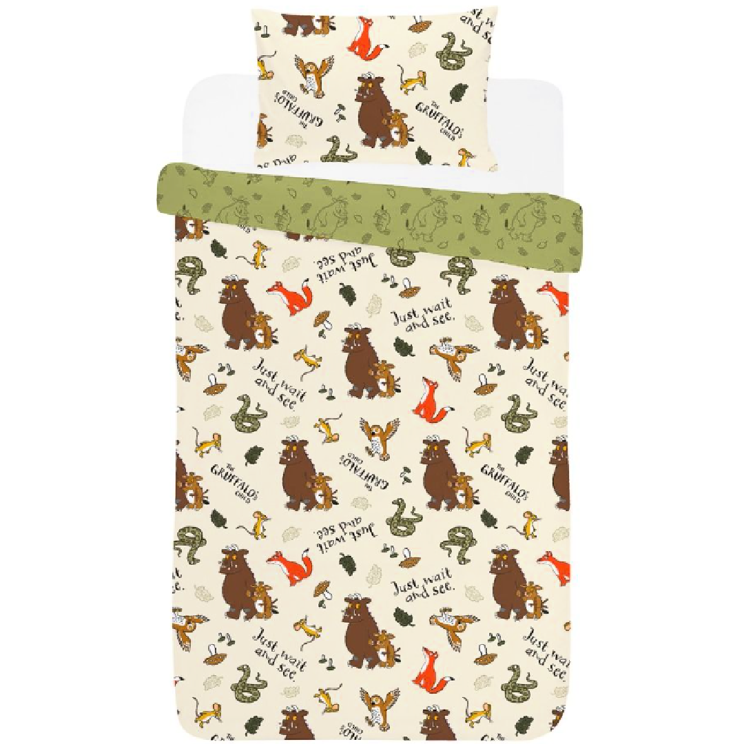 THE GRUFFALO Single Bed Quilt Cover Set
