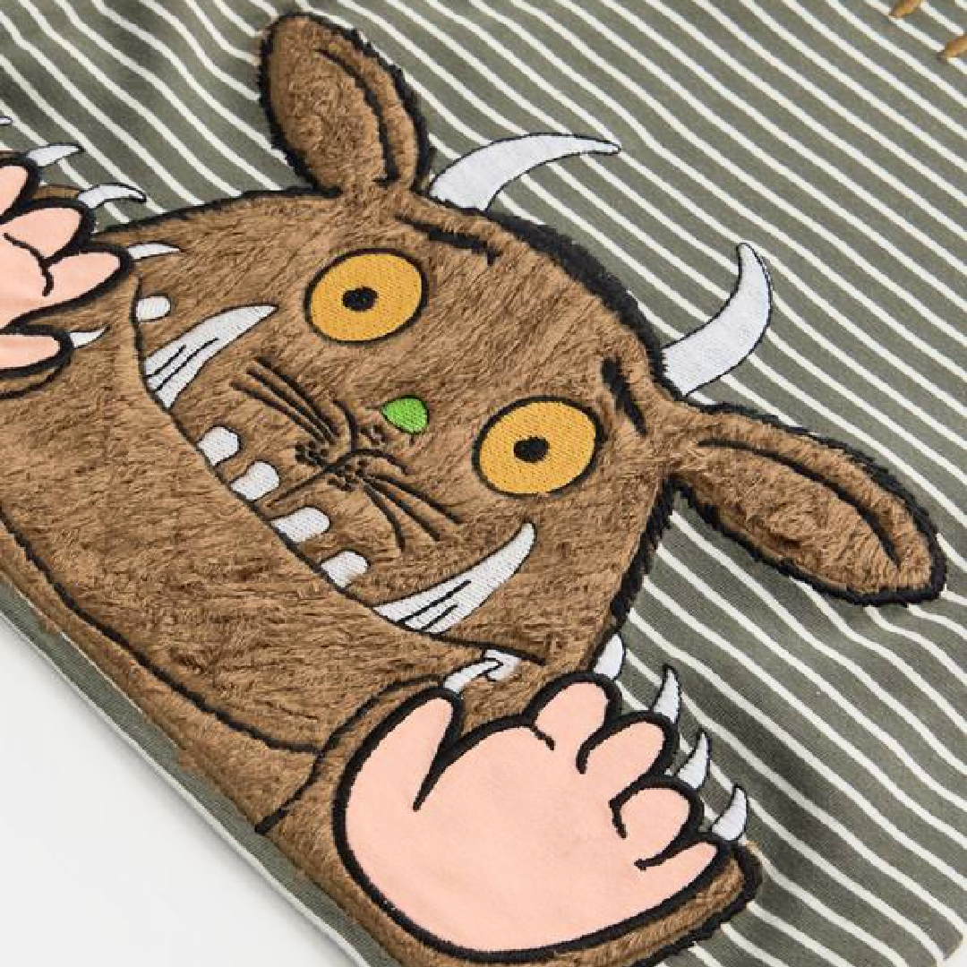 The Gruffalo | Striped Long Sleeve T-Shirt | Little Gecko