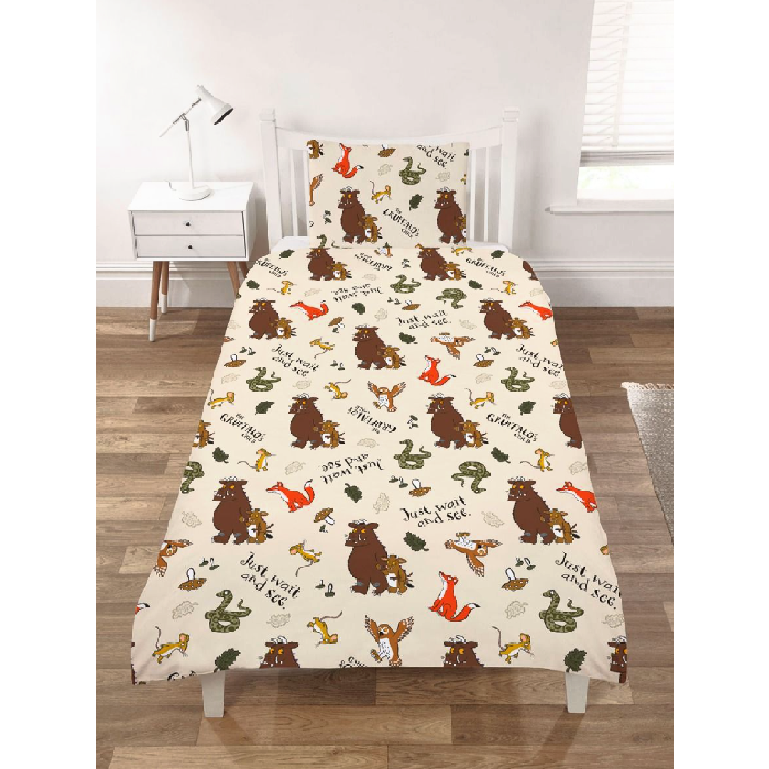 THE GRUFFALO Single Bed Quilt Cover Set