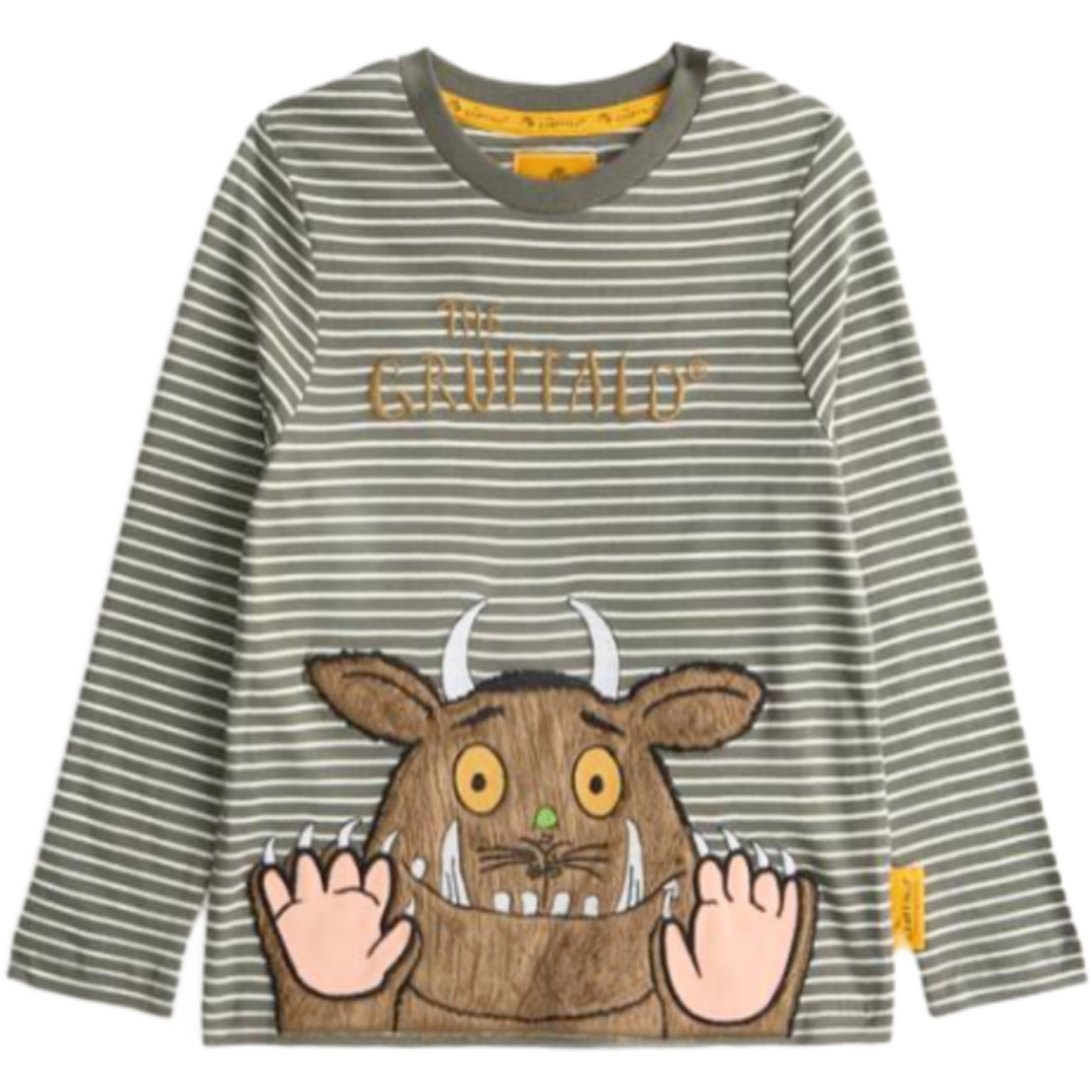 The Gruffalo | Striped Long Sleeve T-Shirt | Little Gecko