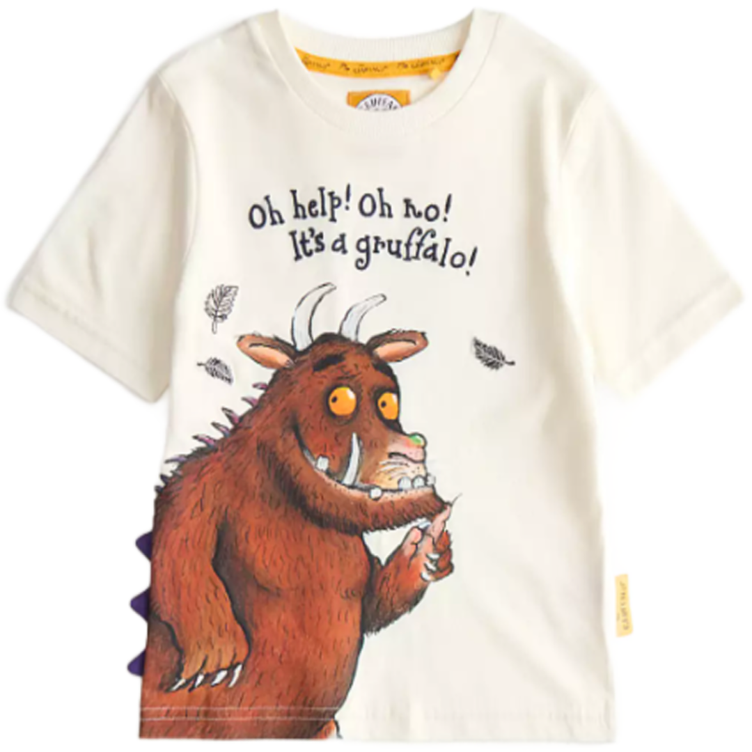 The Gruffalo | Cream T-Shirt | Little Gecko
