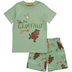 THE GRUFFALO Green Shortie Pyjama Set