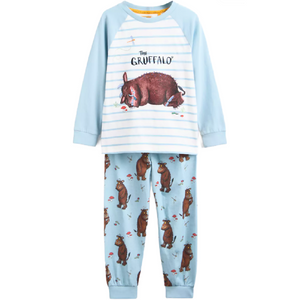 The Gruffalo | Blue Striped Pyjama Set | Little Gecko
