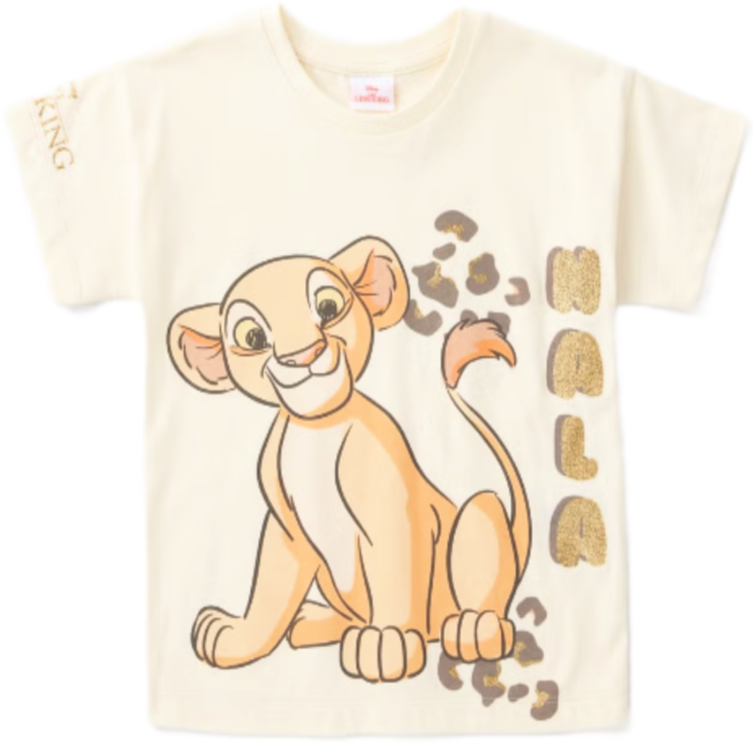The Lion King | Cream Nala T-Shirt | Little Gecko
