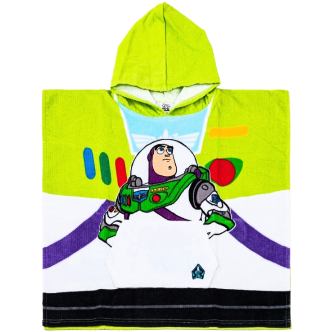 Toy Story | Buzz Lightyear Hooded Towel | Little Gecko