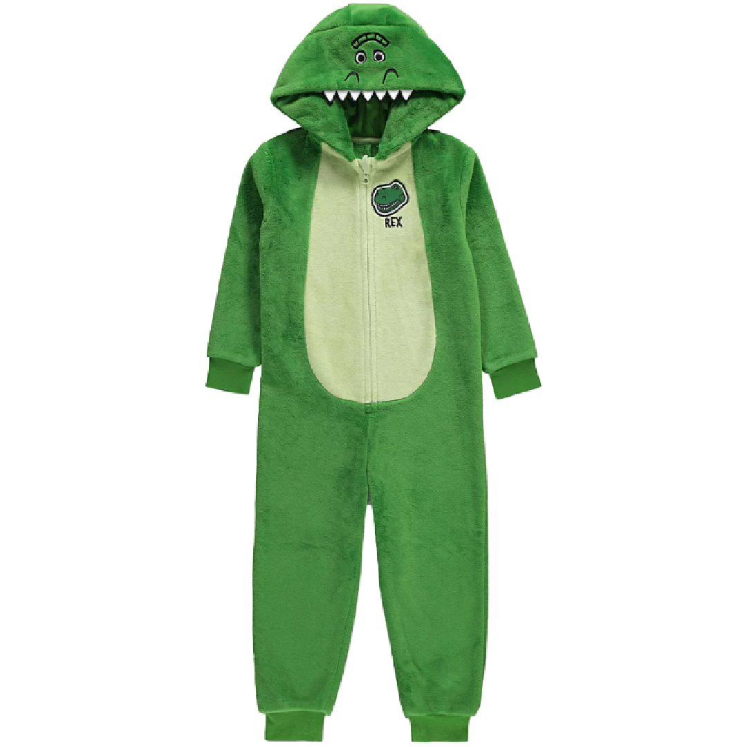 Toy Story | Rex Fleece All-In-One | Little Gecko