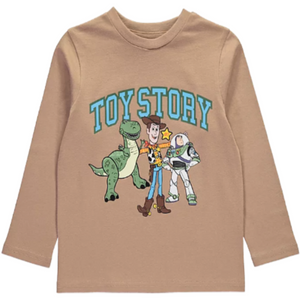 Toy Story | Tan Long Sleeve T-Shirt | Little Gecko
