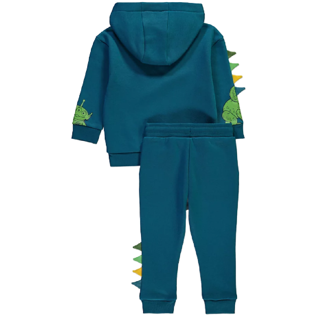 Toy Story | Rex Hooded Sweatshirt & Trackpants Set | Little Gecko