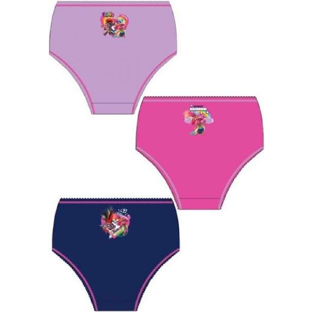 Trolls | 3pk Underwear | Little Gecko