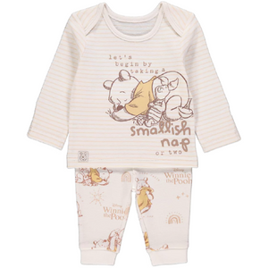 Winnie The Pooh | Pyjamas & Yellow Dressing Gown Set | Little Gecko