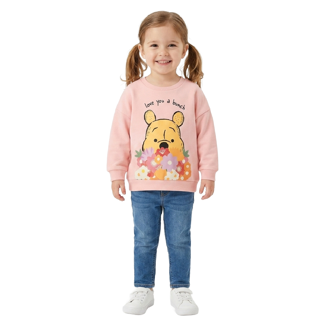 WINNIE THE POOH Pink Sweatshirt