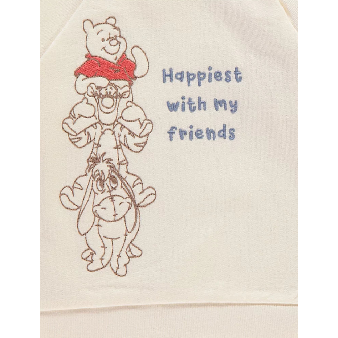 Winnie The Pooh | Cream Sweatshirt | Little Gecko