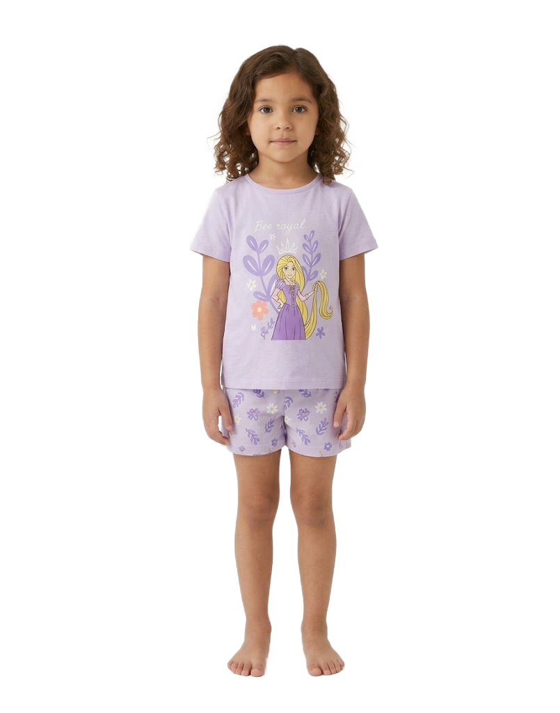 DISNEY PRINCESS 3 Pack Shortie Pyjama Set