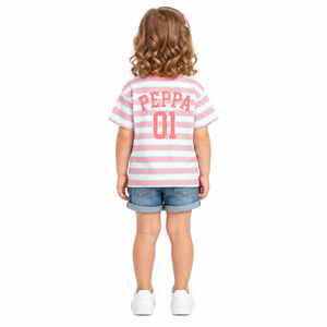 PEPPA PIG Stiped Soccer T-Shirt