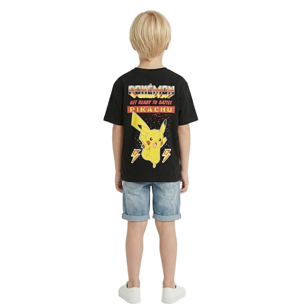 POKÉMON Black Pikachu T-Shirt