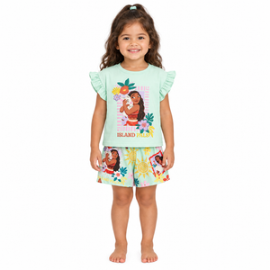 MOANA Mint Shortie Pyjama Set