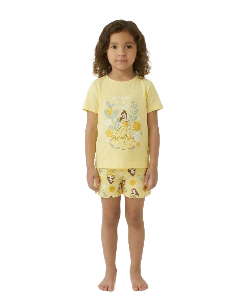 DISNEY PRINCESS 3 Pack Shortie Pyjama Set