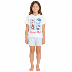 HELLO KITTY Brunch Club Shortie Pyjama Set
