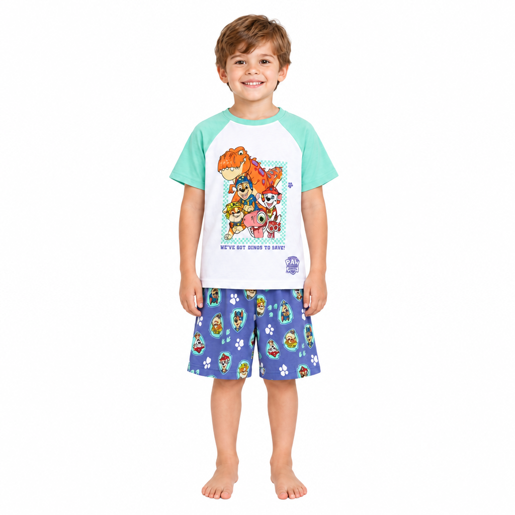 PAW PATROL Dinos Shortie Pyjama Set
