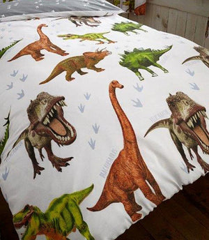 DINOSAUR Rawrsome Single Bed Quilt Cover Set