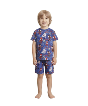 SPIDERMAN 3 Pack Shortie Pyjama Set