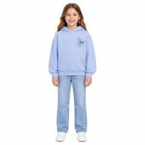 LILO & STITCH Blue Stitch Hooded Sweatshirt