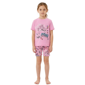 LILO & STITCH Pink Shortie Pyjama Set
