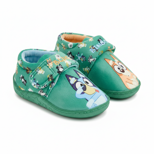 BLUEY & Bingo Green Slippers