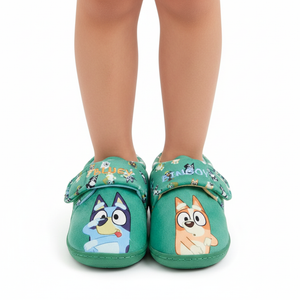 BLUEY & Bingo Green Slippers