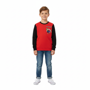 SUPER MARIO Red Sweatshirt