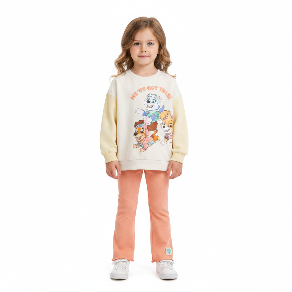 PAW PATROL Sweatshirt & Flared Leggings Set