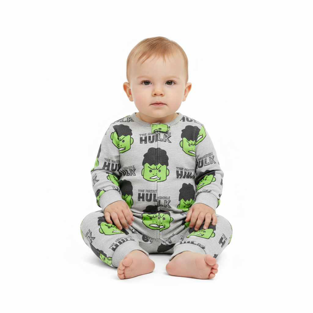 MARVEL COMICS 2 Pack Sleepsuit Set