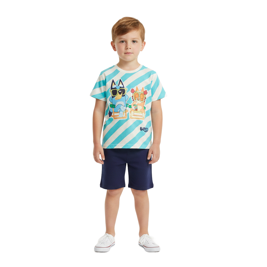 BLUEY Striped T-Shirt