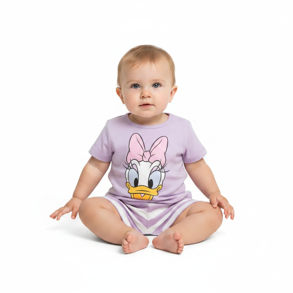 DAISY DUCK 2 Pack Pyjama Set