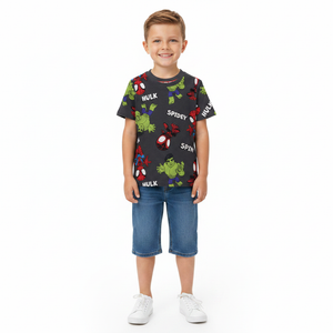 MARVEL COMICS Charcoal T-Shirt