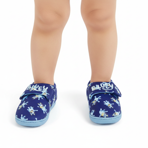 BLUEY Navy Slippers