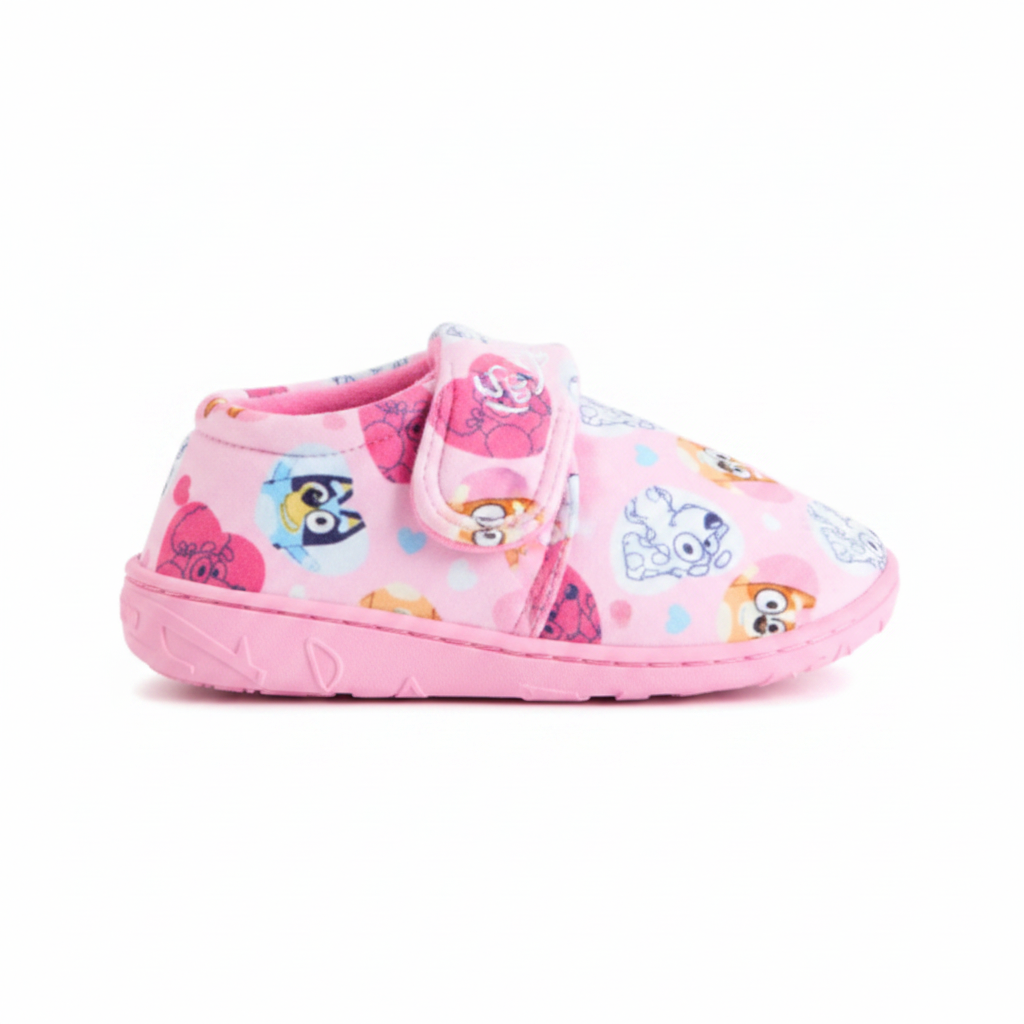 BLUEY Pink Slippers