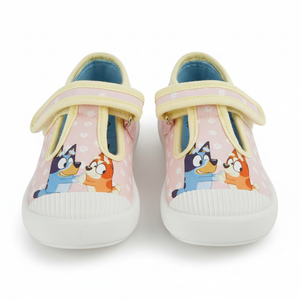 BLUEY Pink Canvas Shoes