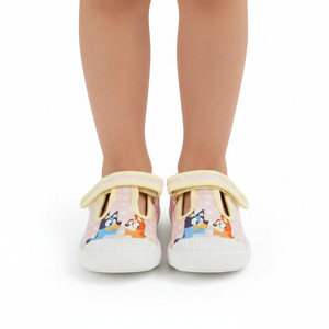 BLUEY Pink Canvas Shoes