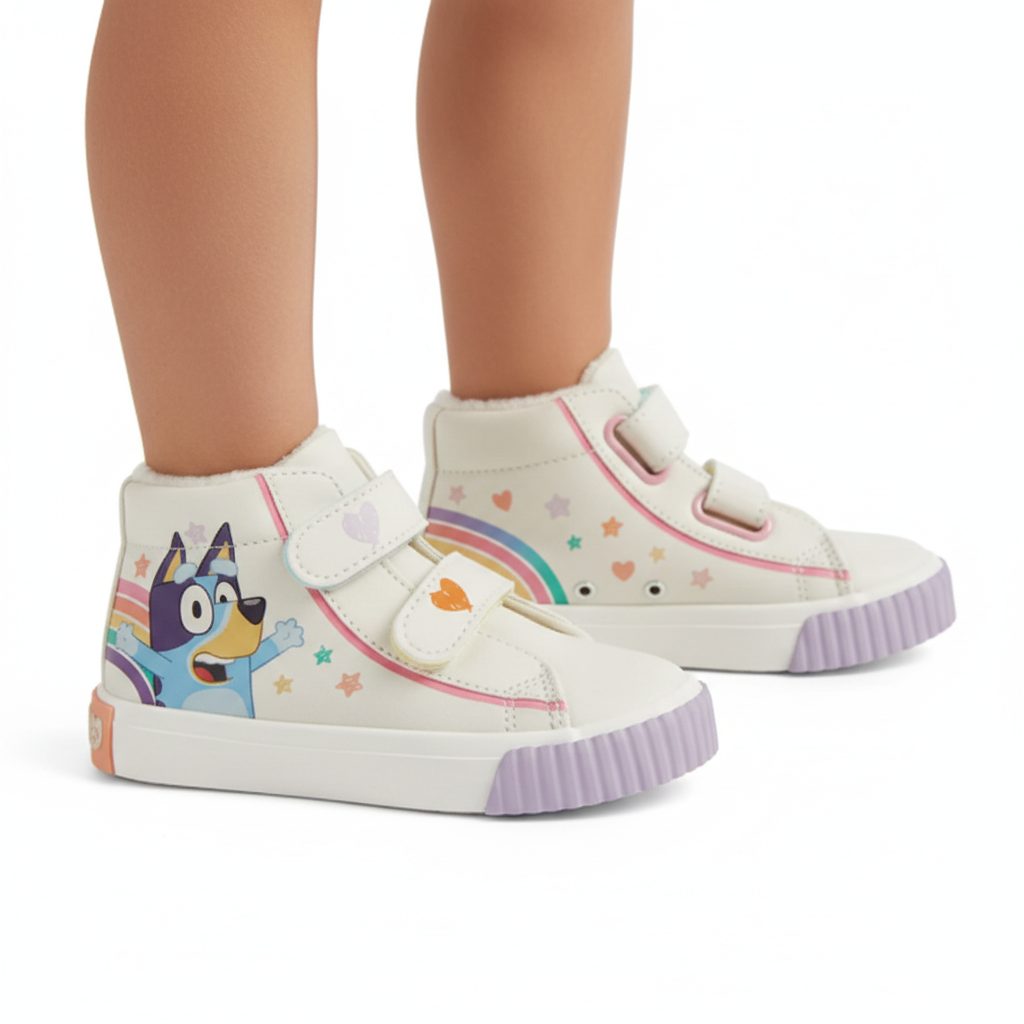 BLUEY & Bingo High Top Trainers
