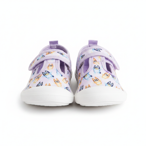 BLUEY Lilac Canvas Shoes