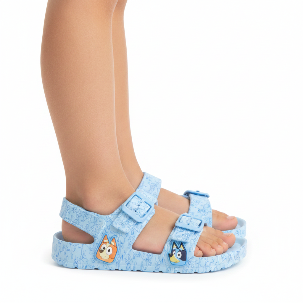 BLUEY Blue Sandals