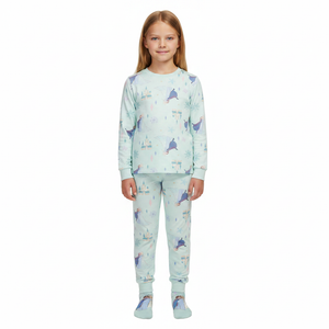 FROZEN Mint Velour Pyjama & Sock Set