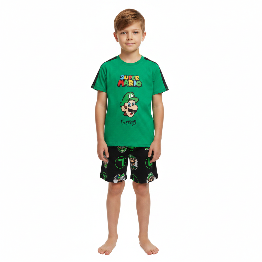 SUPER MARIO Luigi Pyjama Set
