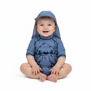 LILO & STITCH Blue Sunsuit & Hat Set