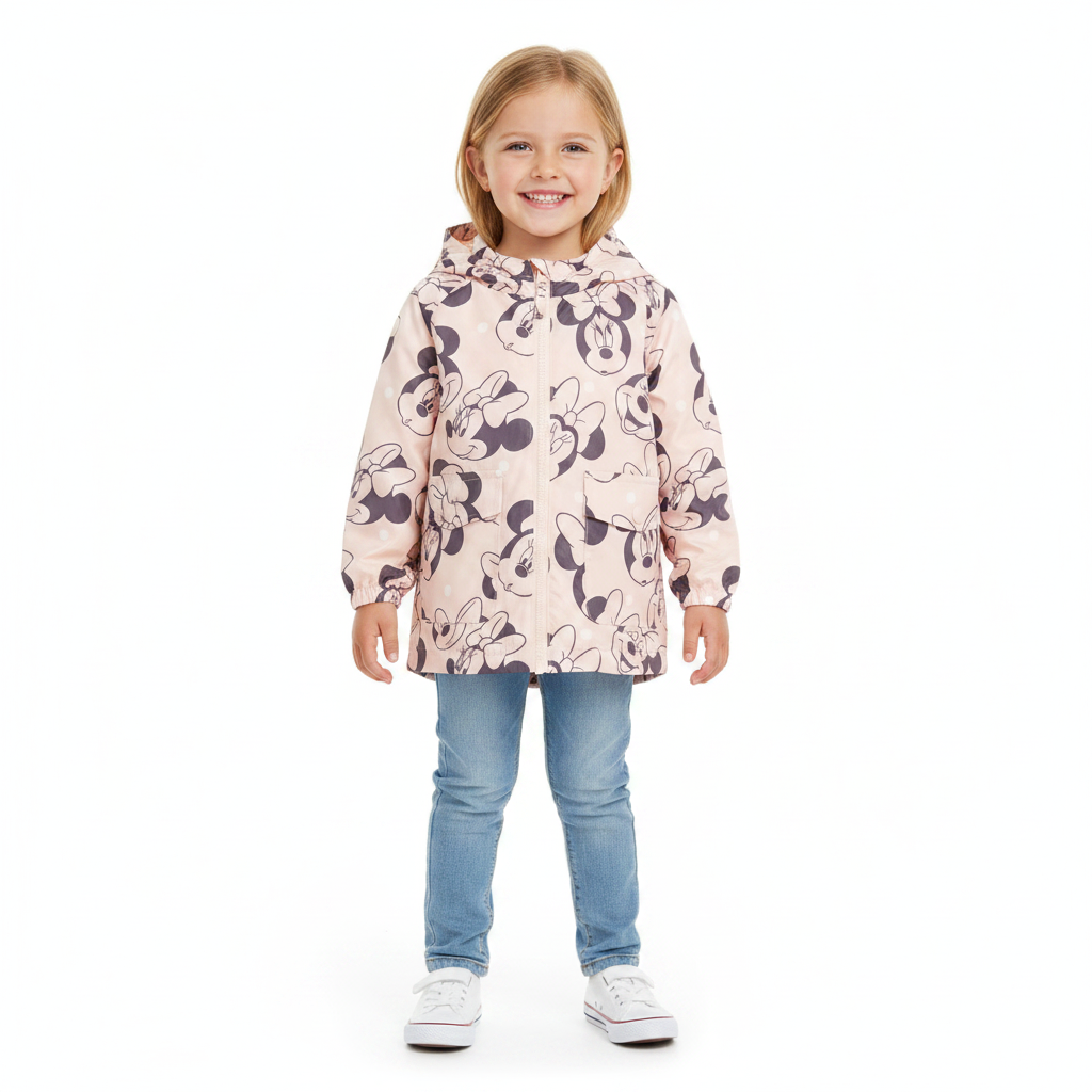 Minnie Mouse | Pink Raincoat | Little Gecko